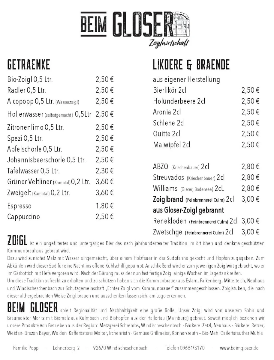 Speisekarte photo 4