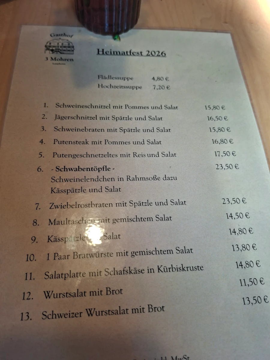 Speisekarte photo 2