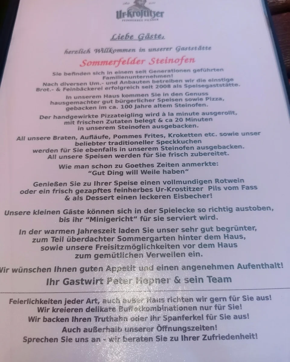 Speisekarte photo 2