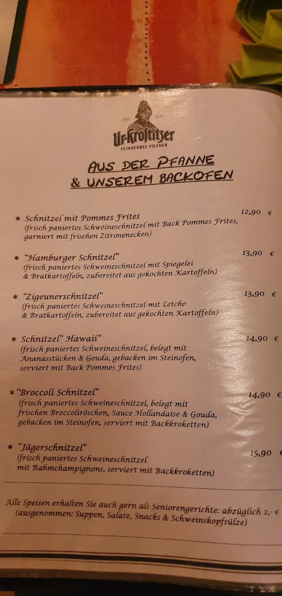 Speisekarte photo 5