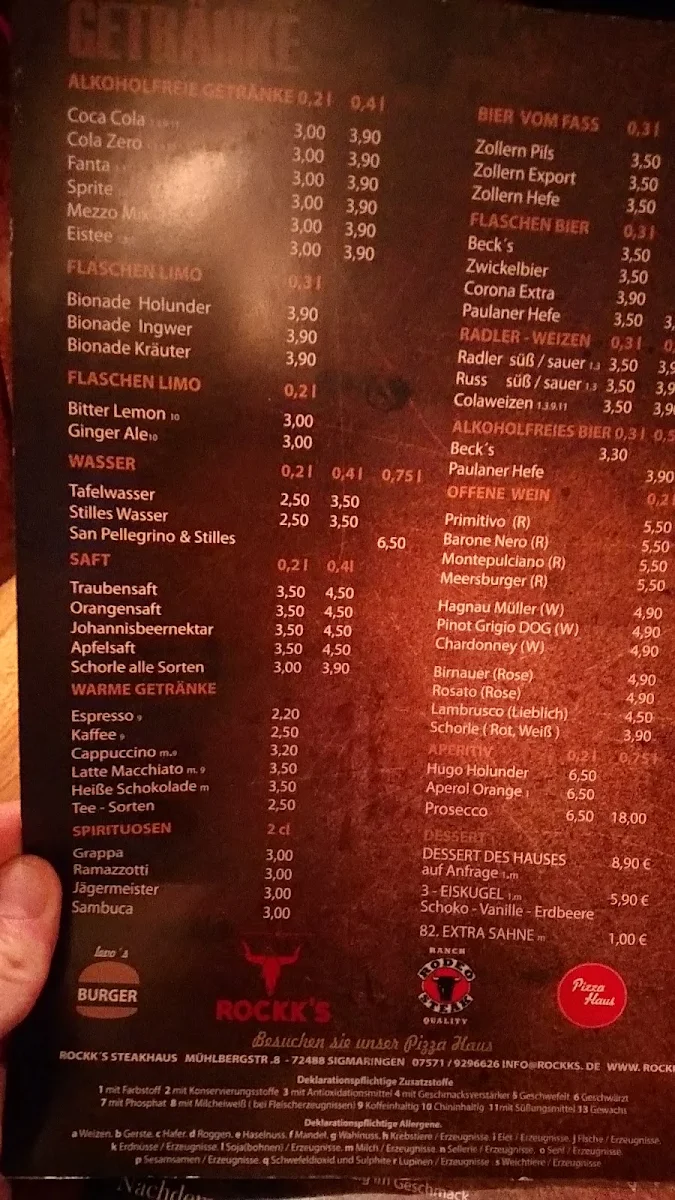 Speisekarte photo 4