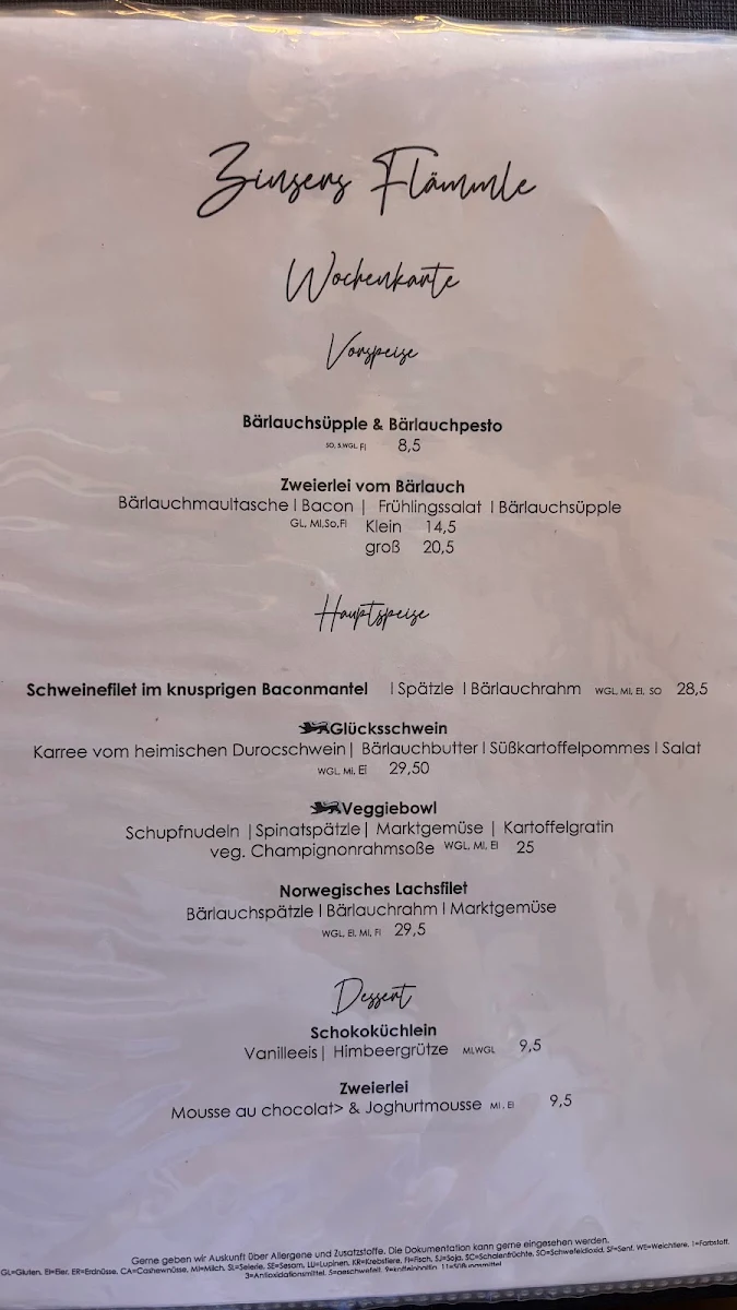 Speisekarte photo 3