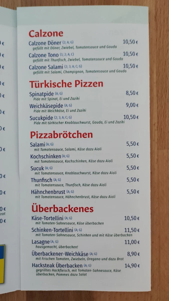 Speisekarte photo 3