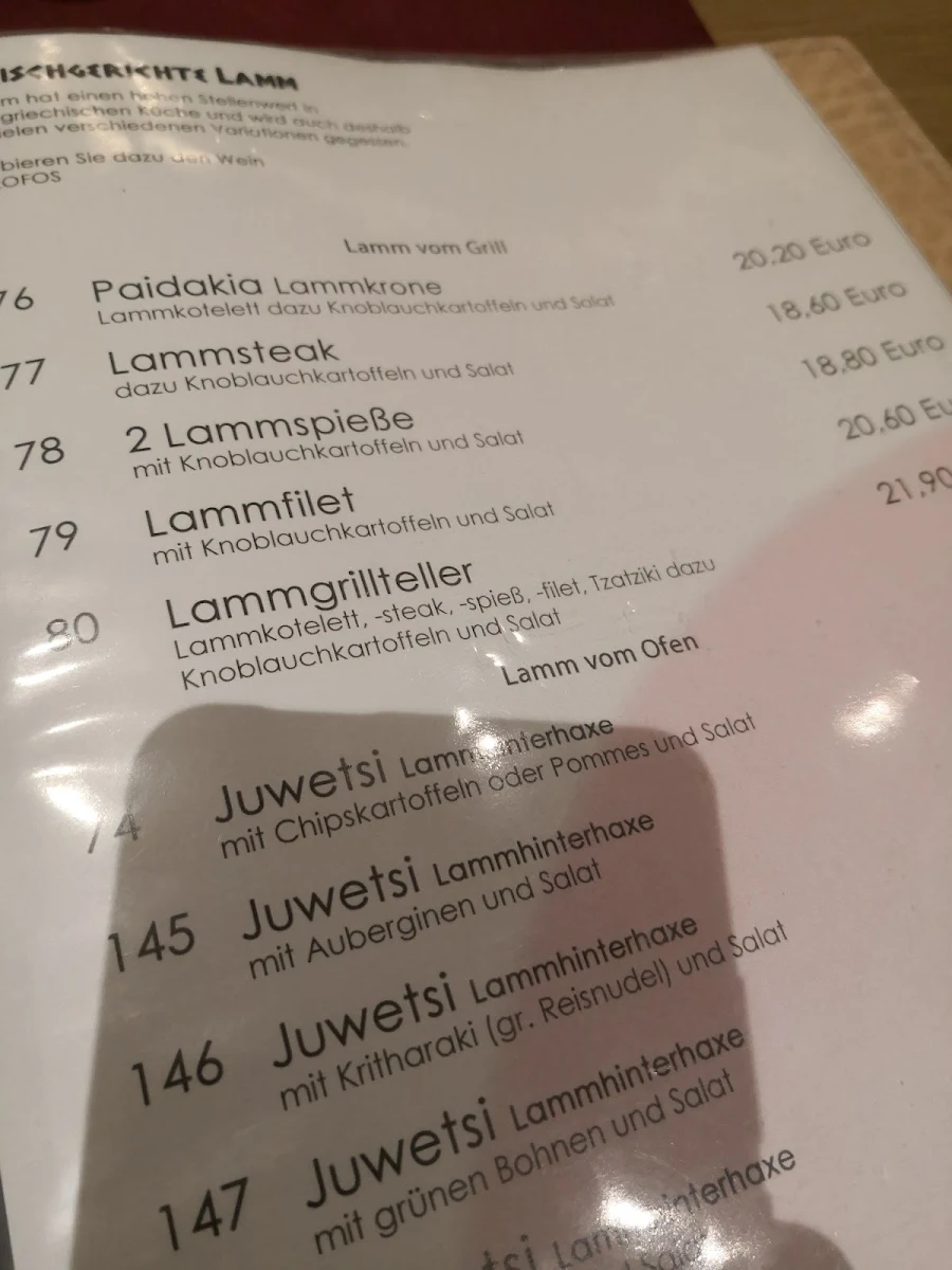 Speisekarte photo 10