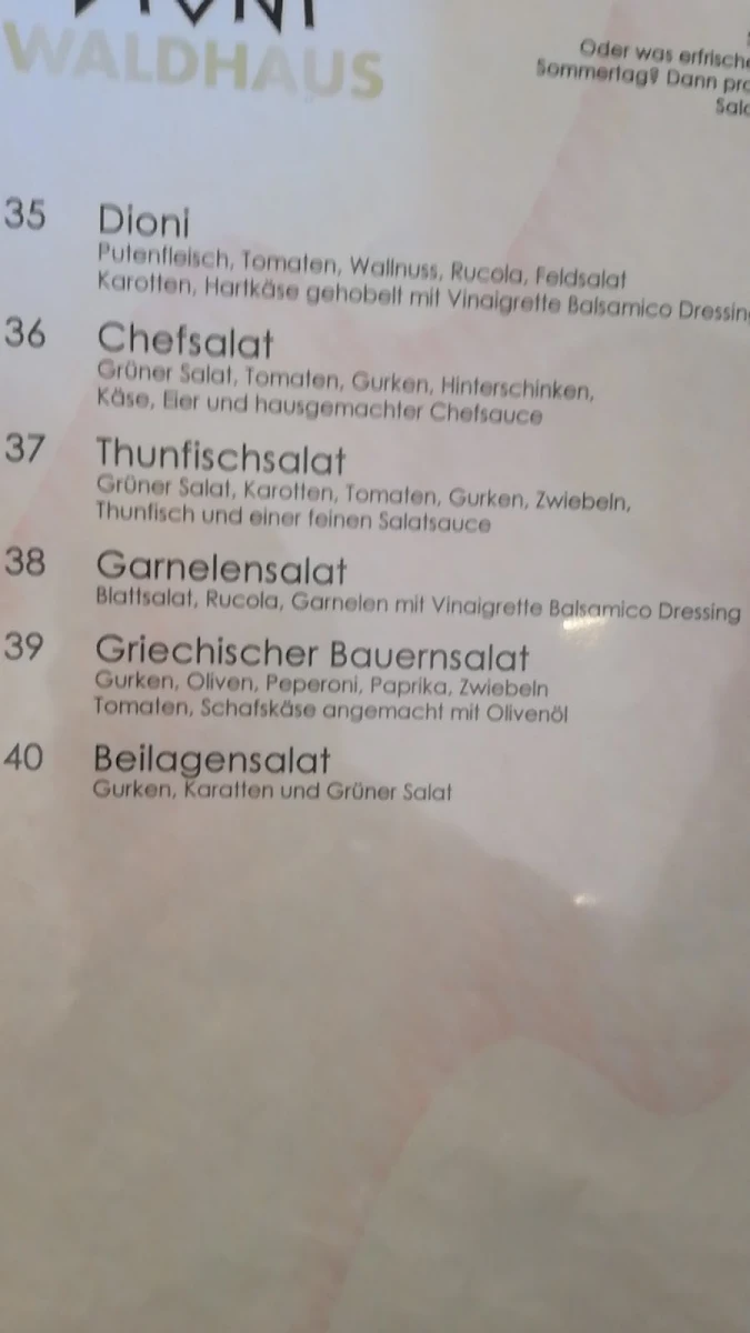 Speisekarte photo 8