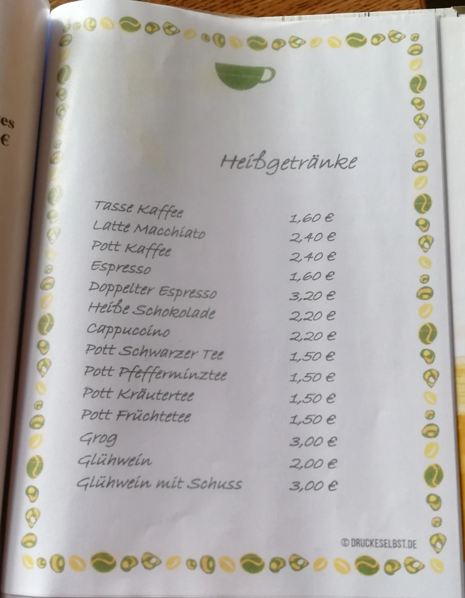 Speisekarte photo 5