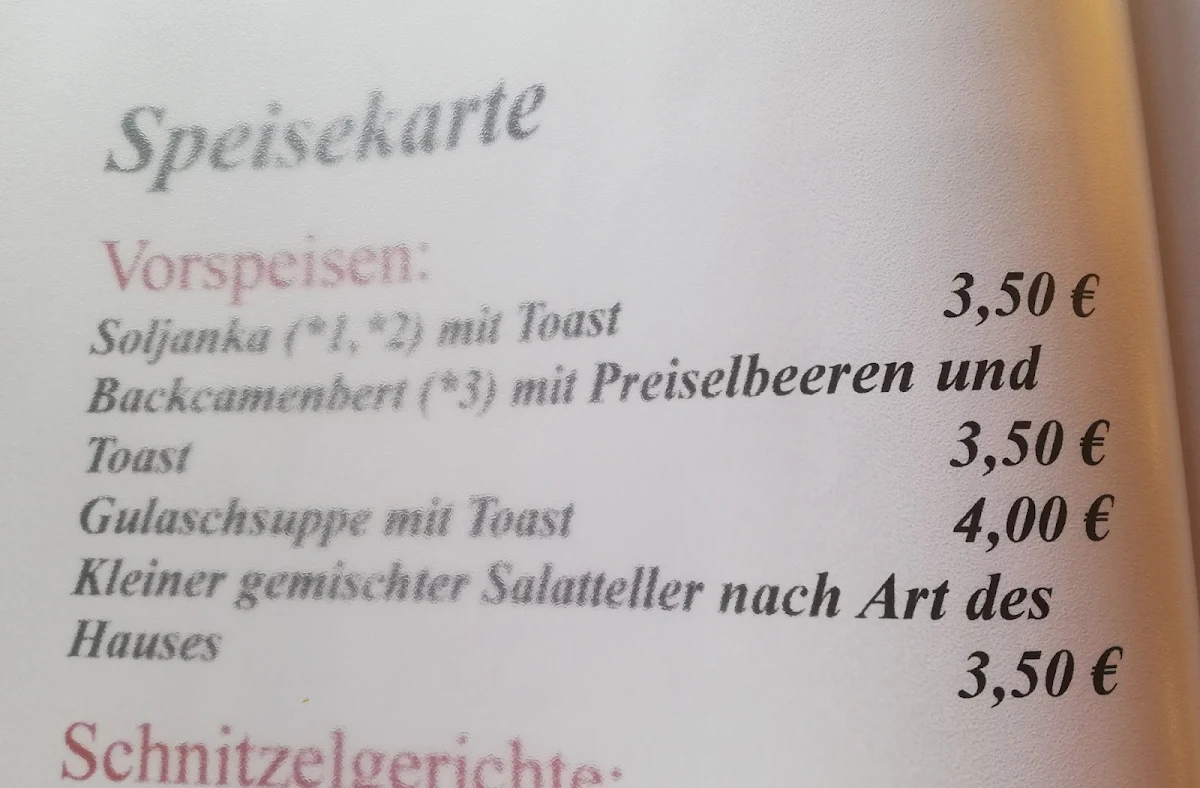 Speisekarte photo 8