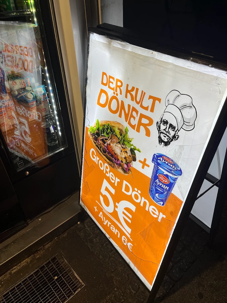 Speisekarte, Kulturdönerladen
