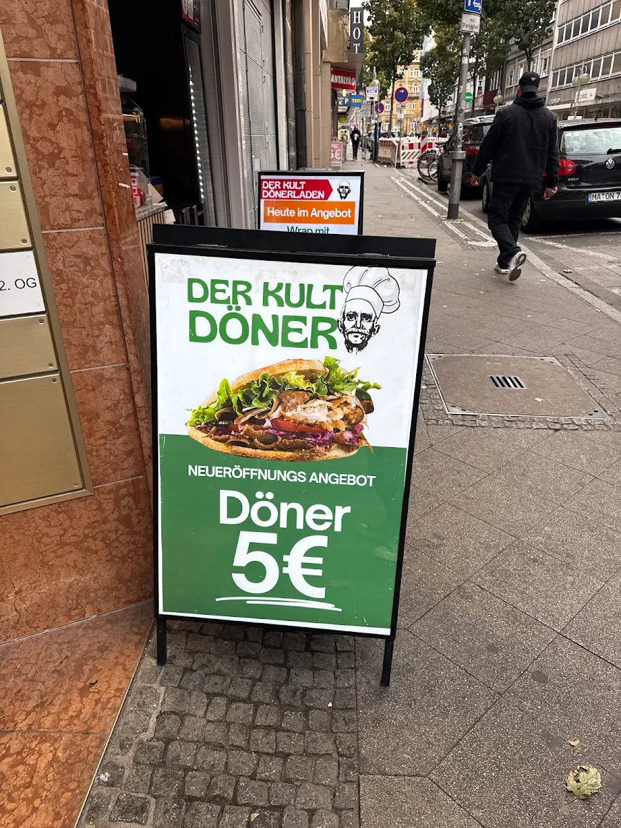 Speisekarte, Kulturdönerladen