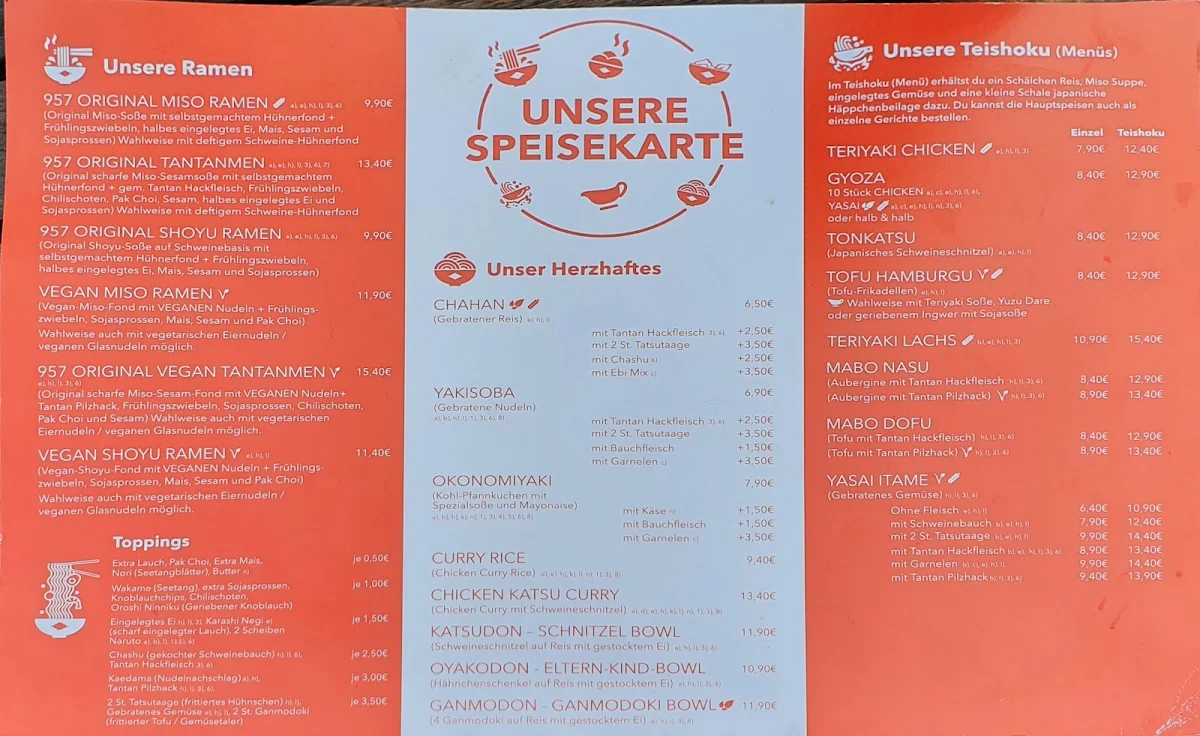 Speisekarte photo 2