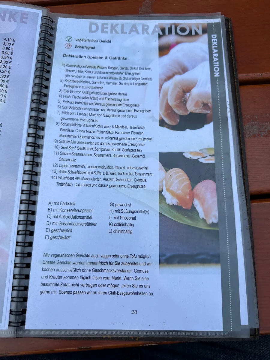 Speisekarte photo 3