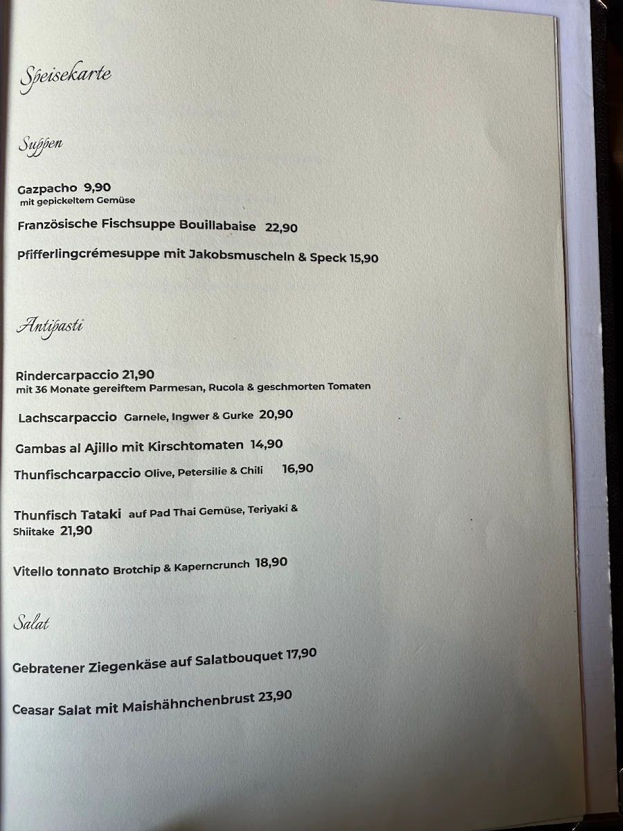 Speisekarte photo 2