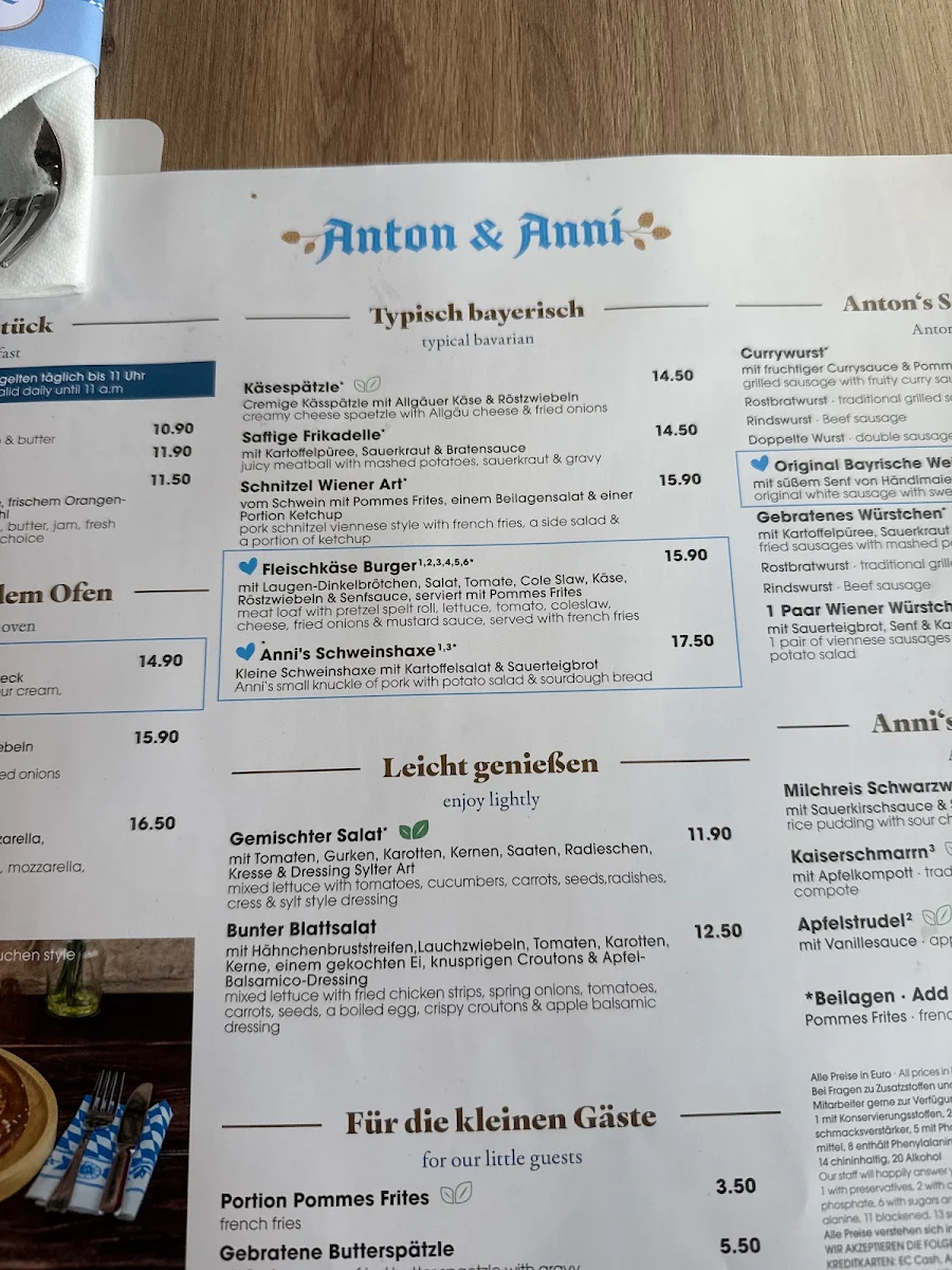 Speisekarte photo 4