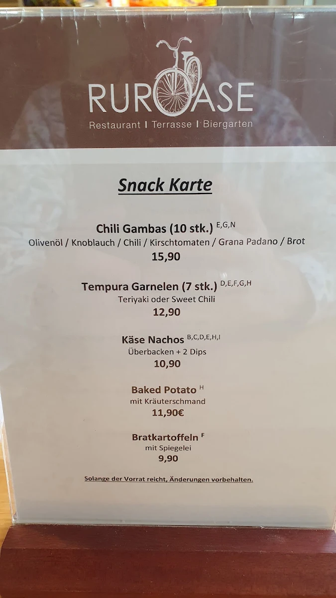 Speisekarte photo 3
