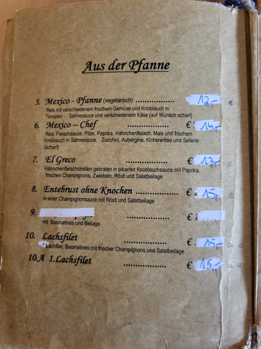 Speisekarte photo 2