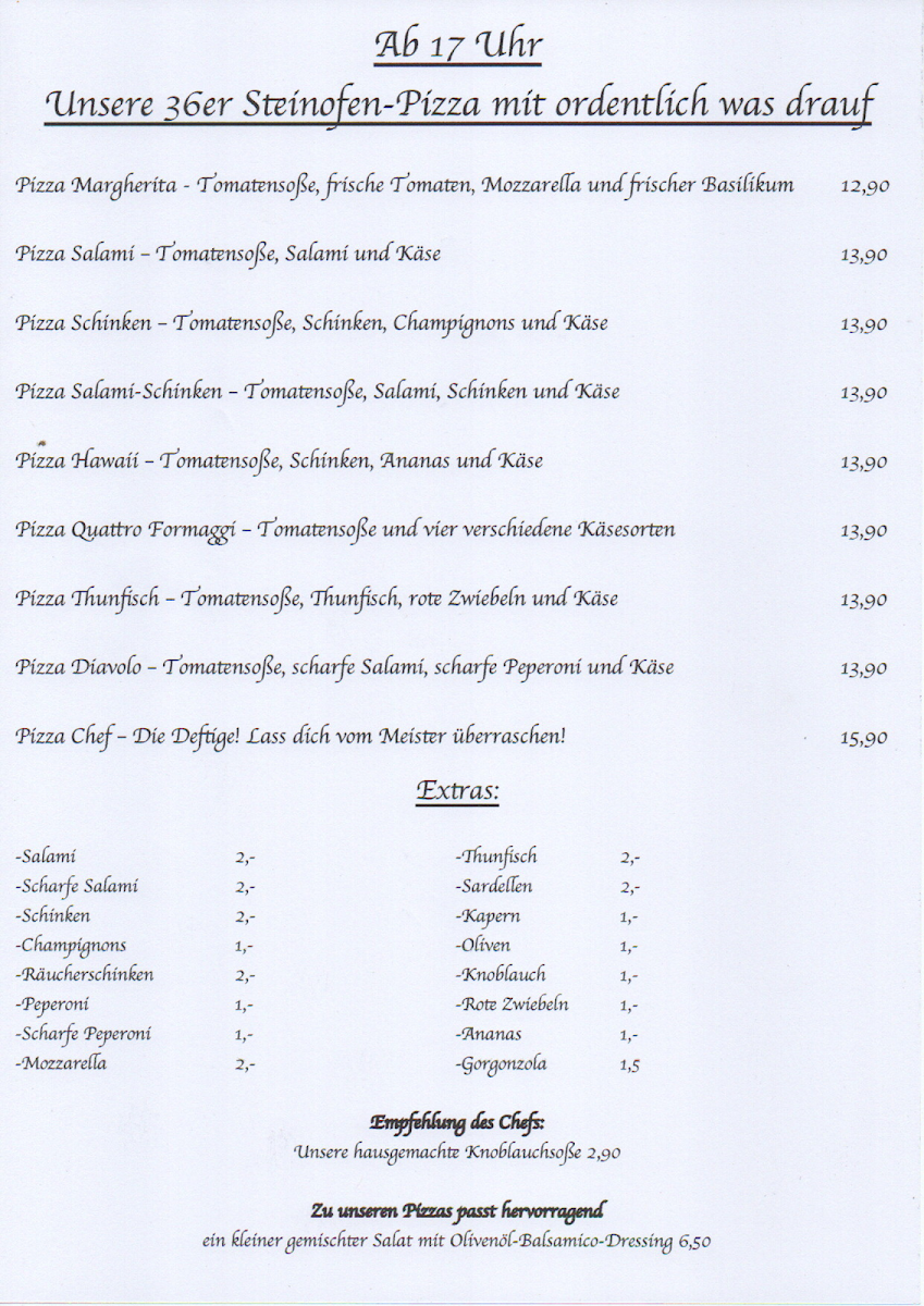 Speisekarte photo 4