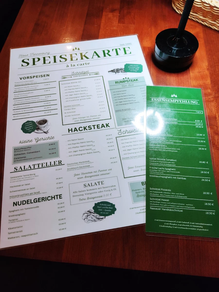 Speisekarte photo 1