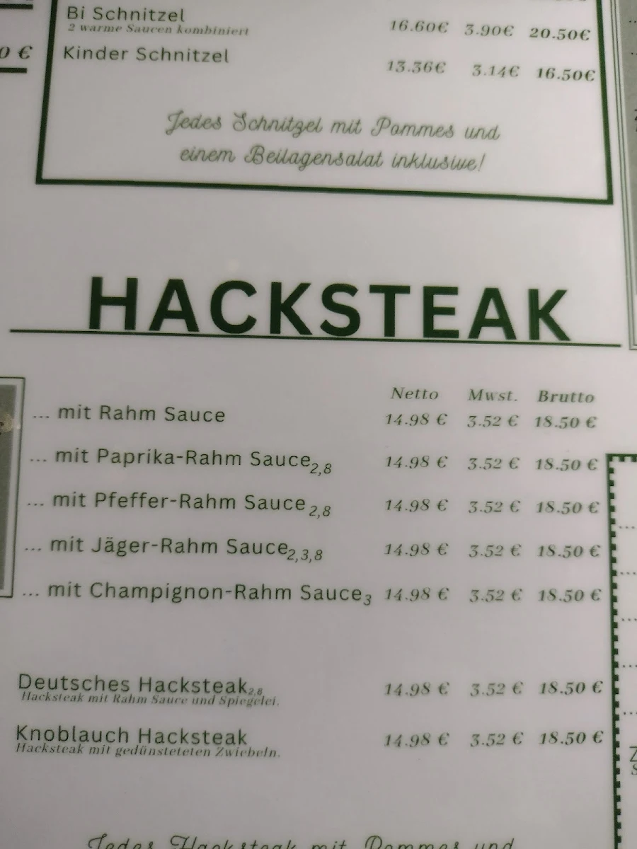 Speisekarte photo 3