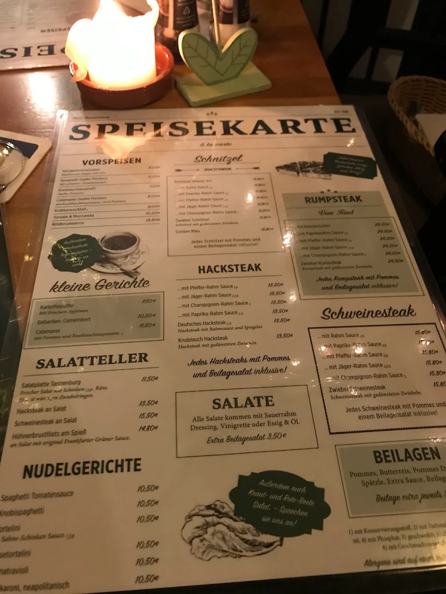 Speisekarte photo 4