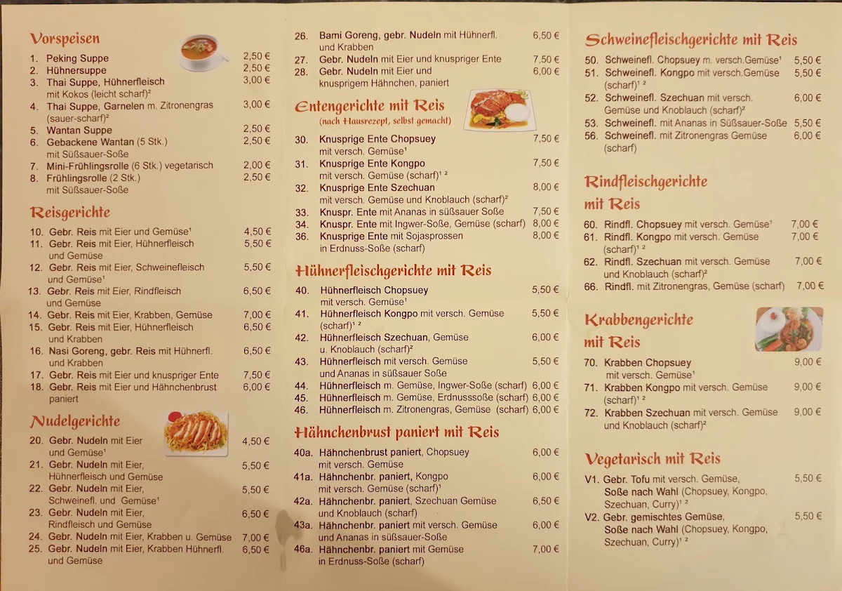 Speisekarte photo 1