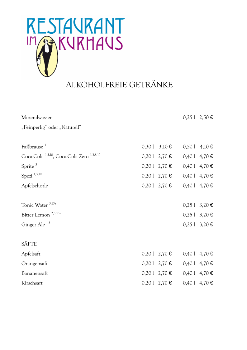 Speisekarte photo 2