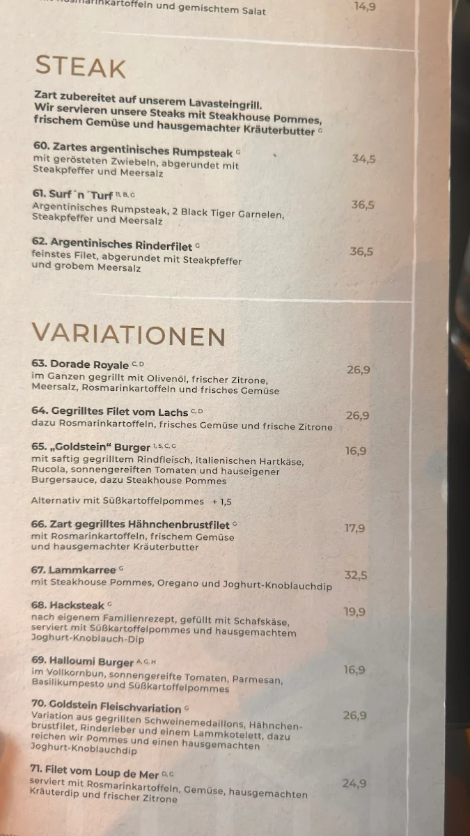Speisekarte photo 2