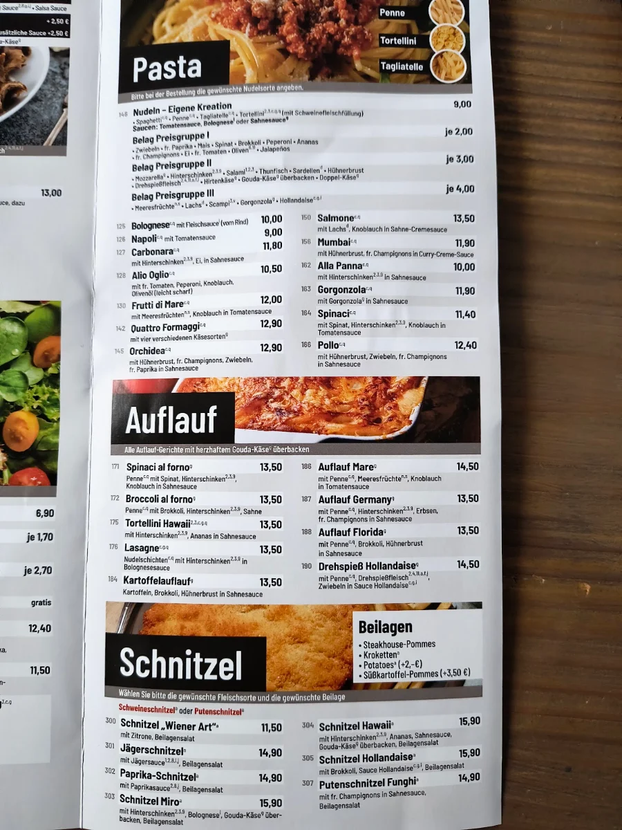 Speisekarte photo 1