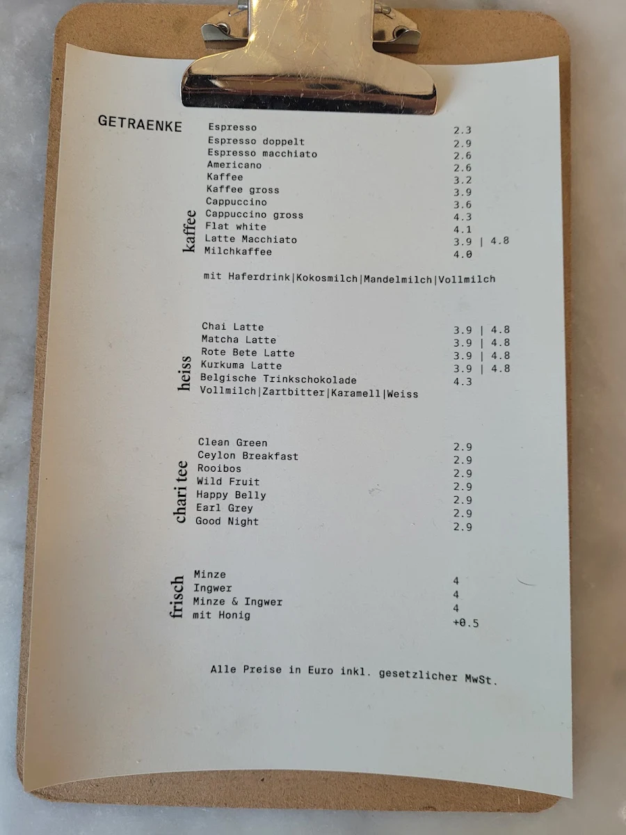 Speisekarte photo 4