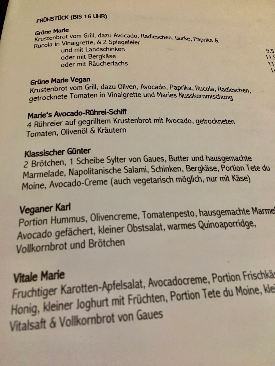 Speisekarte photo 2