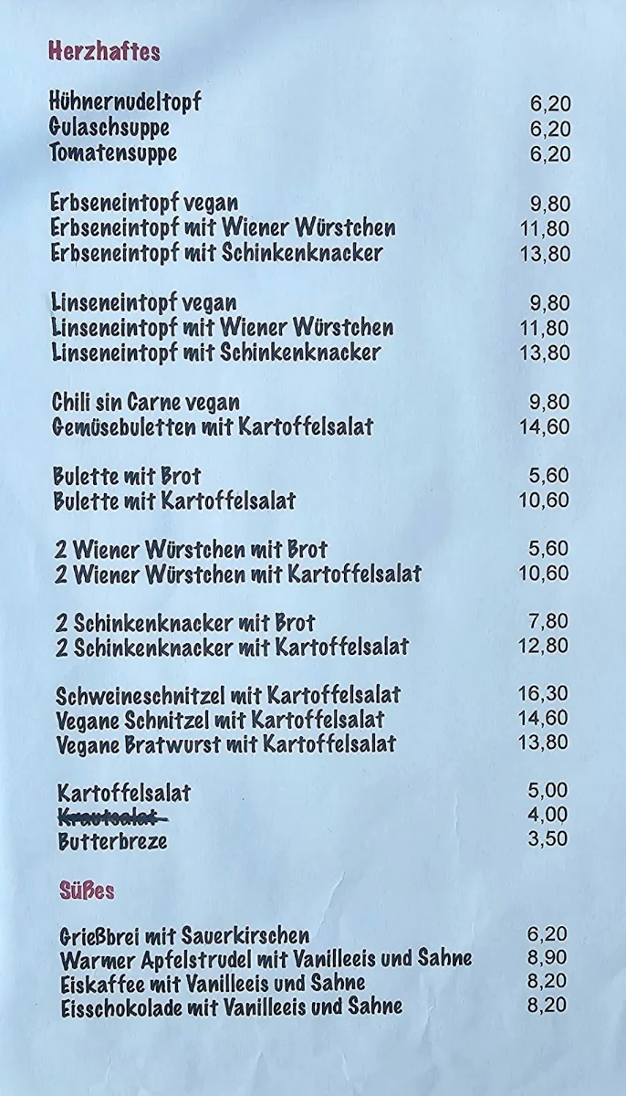 Speisekarte photo 1