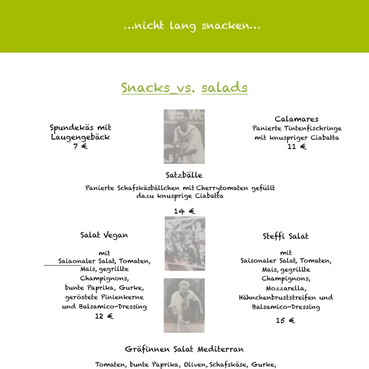 Speisekarte photo 2