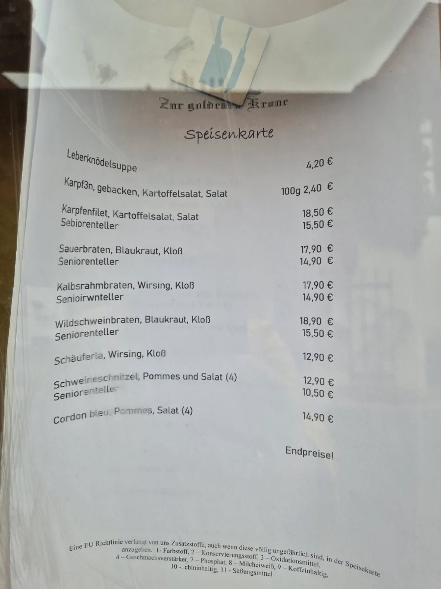 Speisekarte photo 2