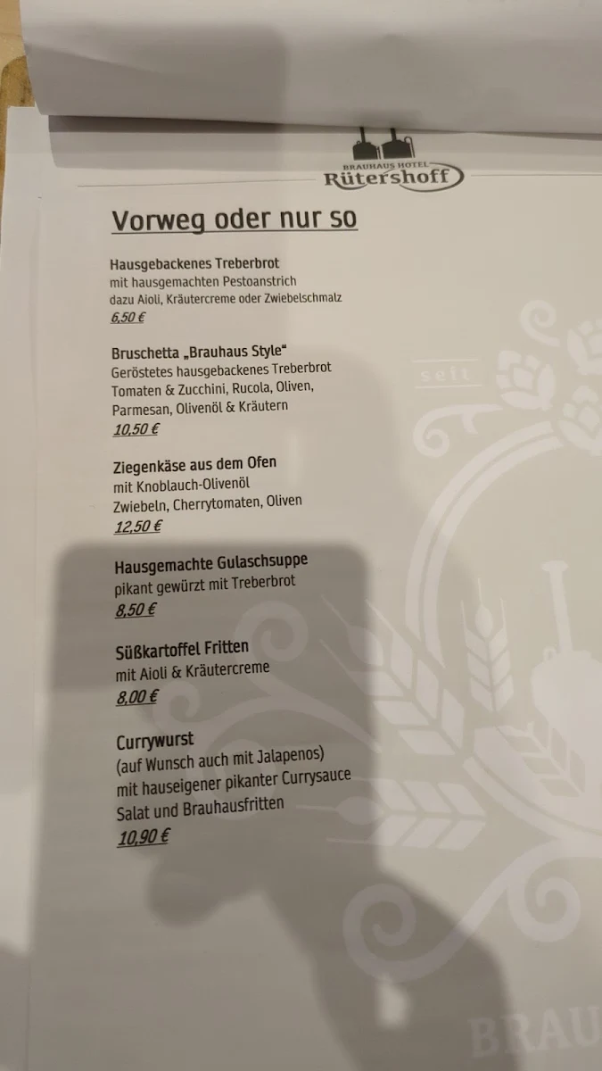 Speisekarte photo 2