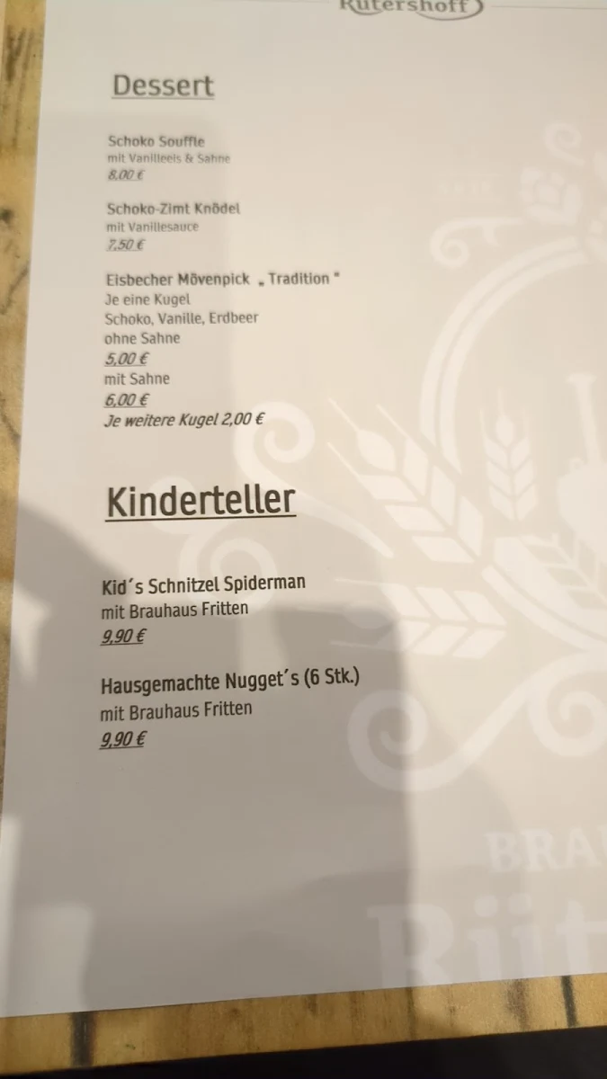 Speisekarte photo 6
