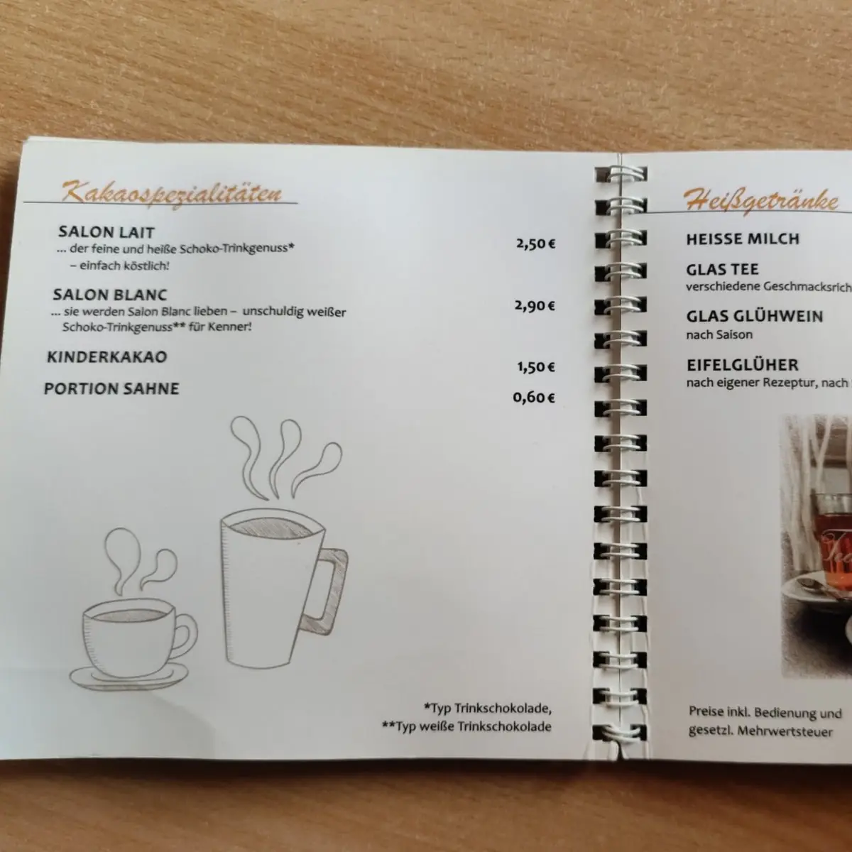 Speisekarte photo 2