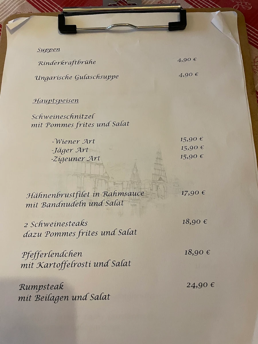Speisekarte photo 1