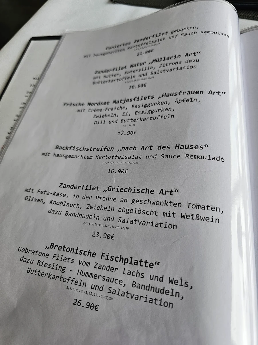 Speisekarte photo 3