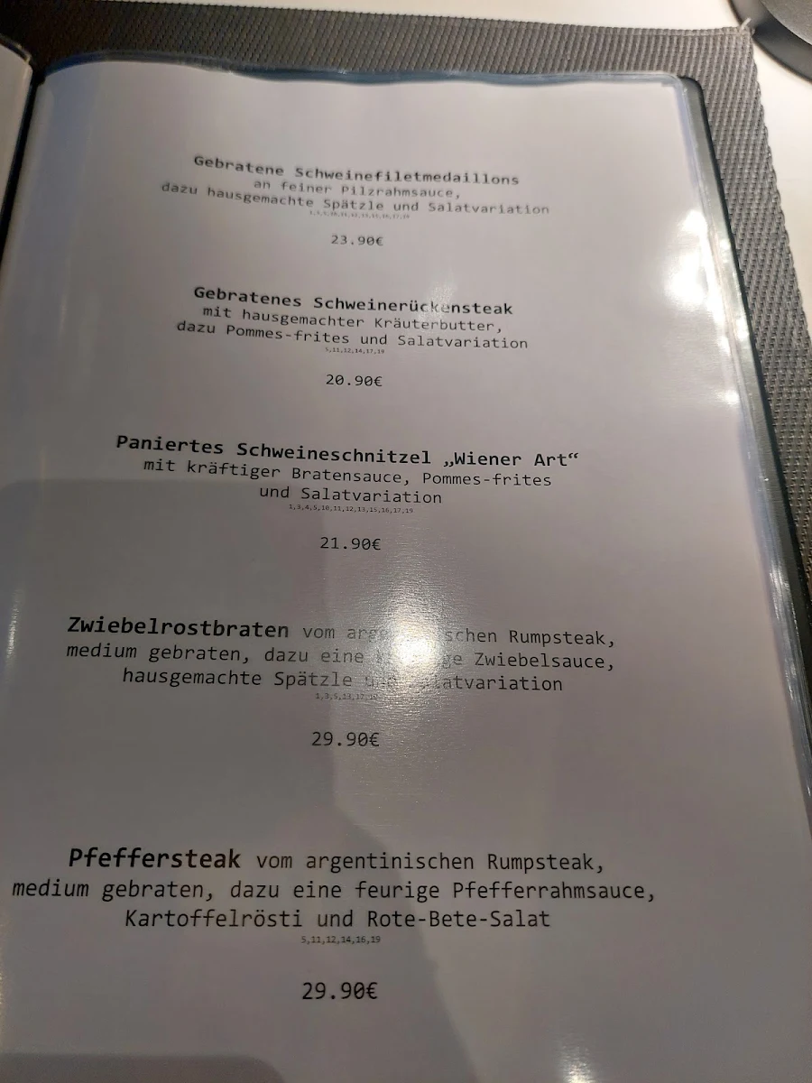 Speisekarte photo 4