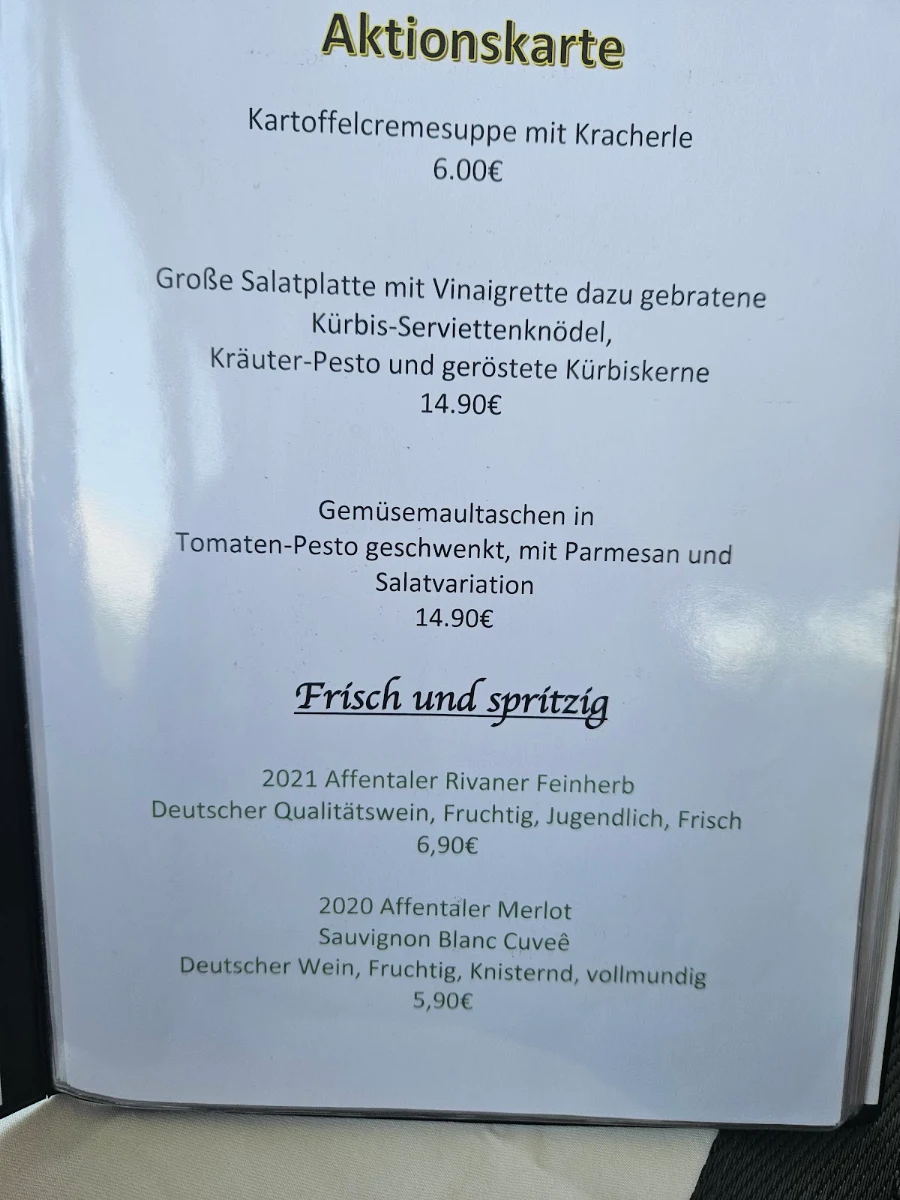 Speisekarte photo 8