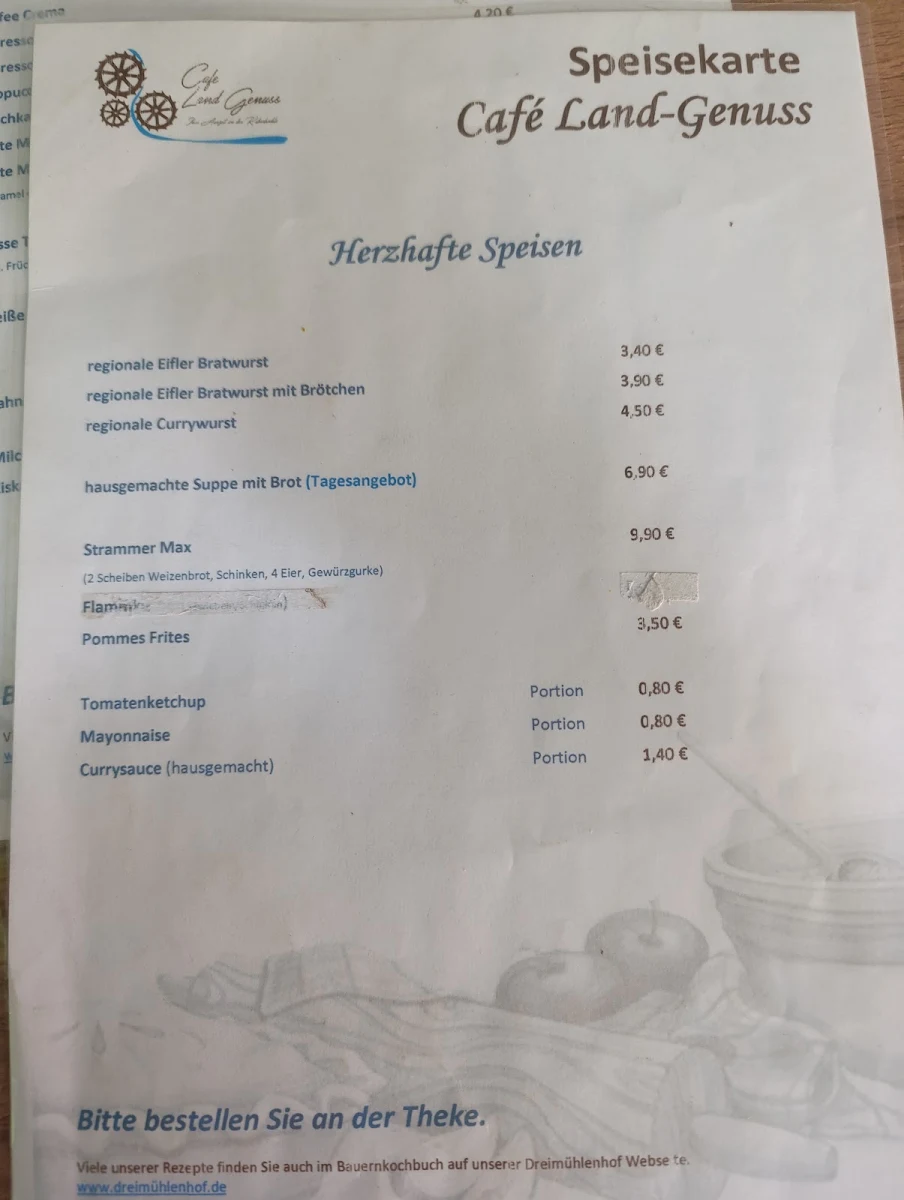 Speisekarte photo 1