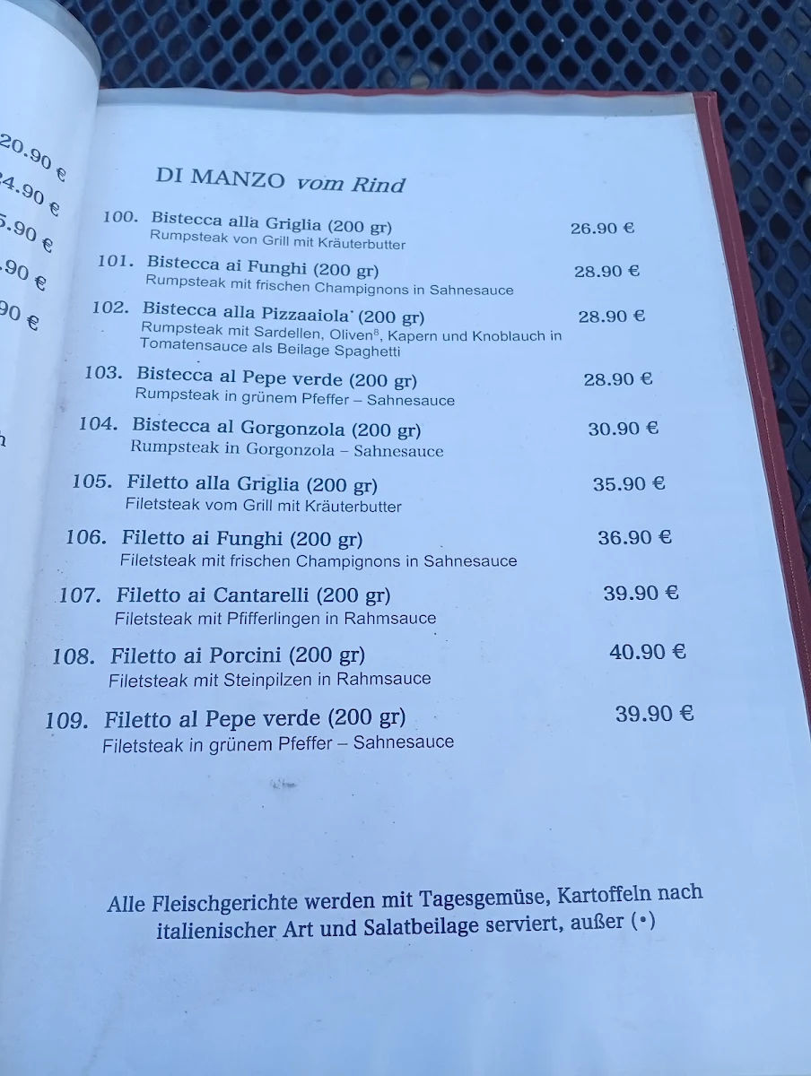 Speisekarte photo 2