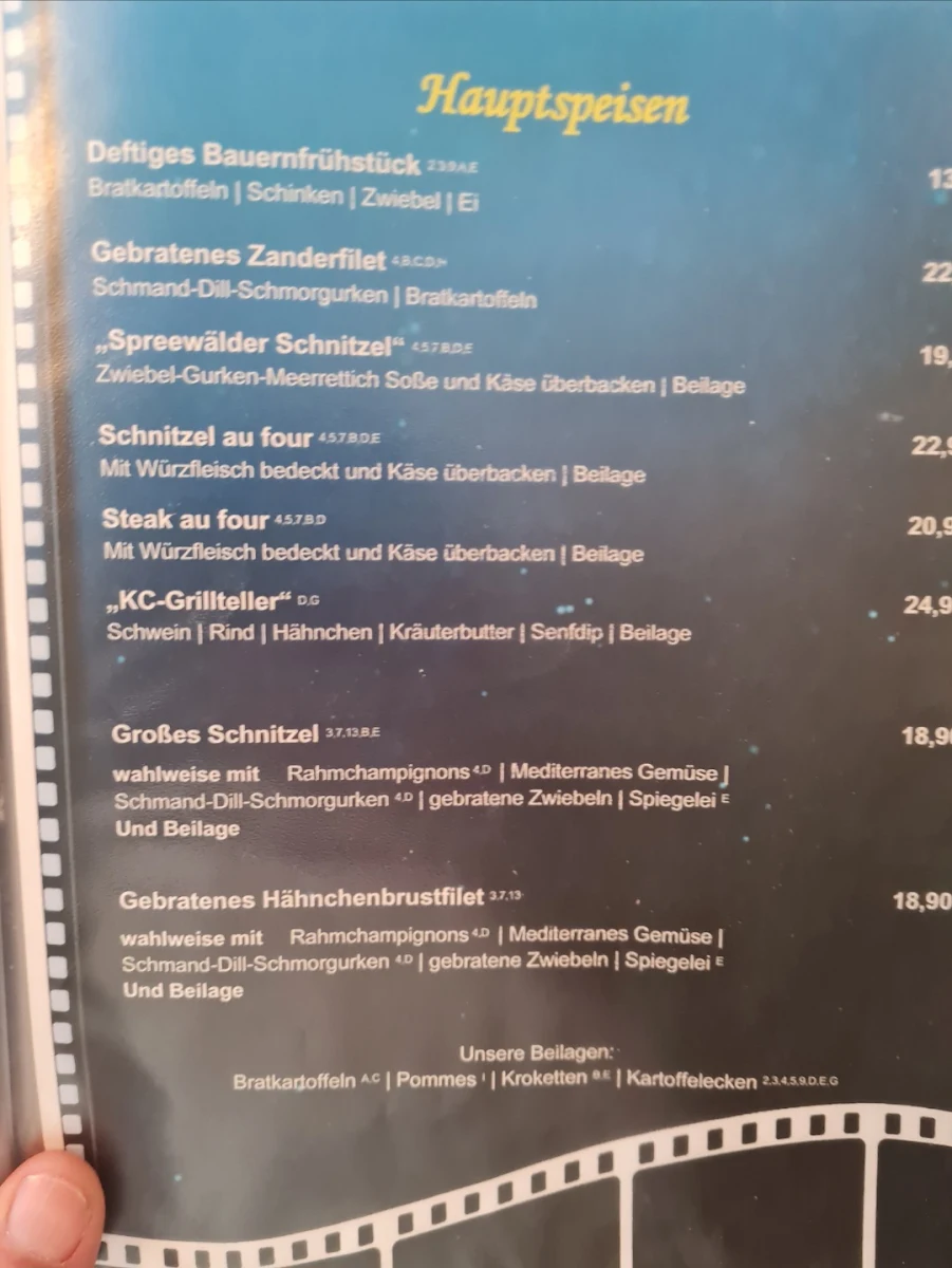 Speisekarte photo 1