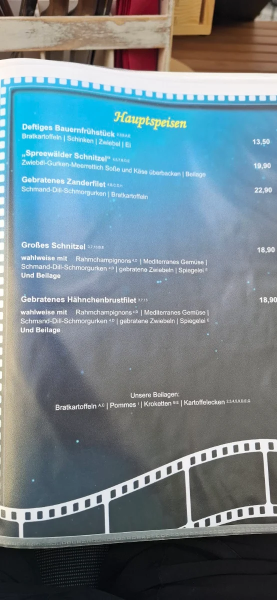 Speisekarte photo 5