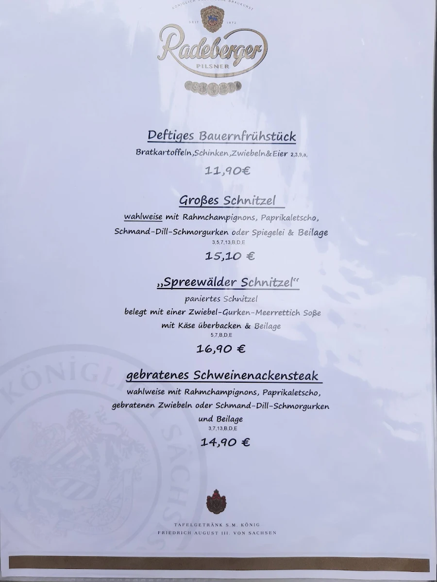 Speisekarte photo 6