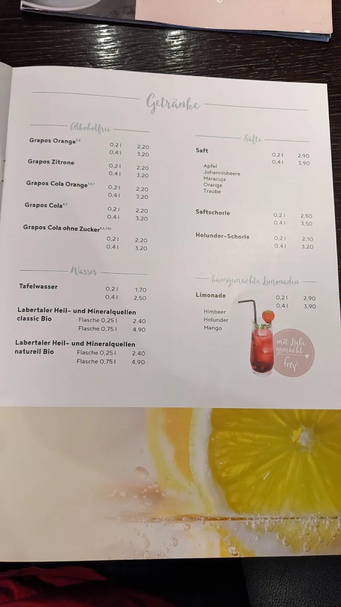 Speisekarte photo 2