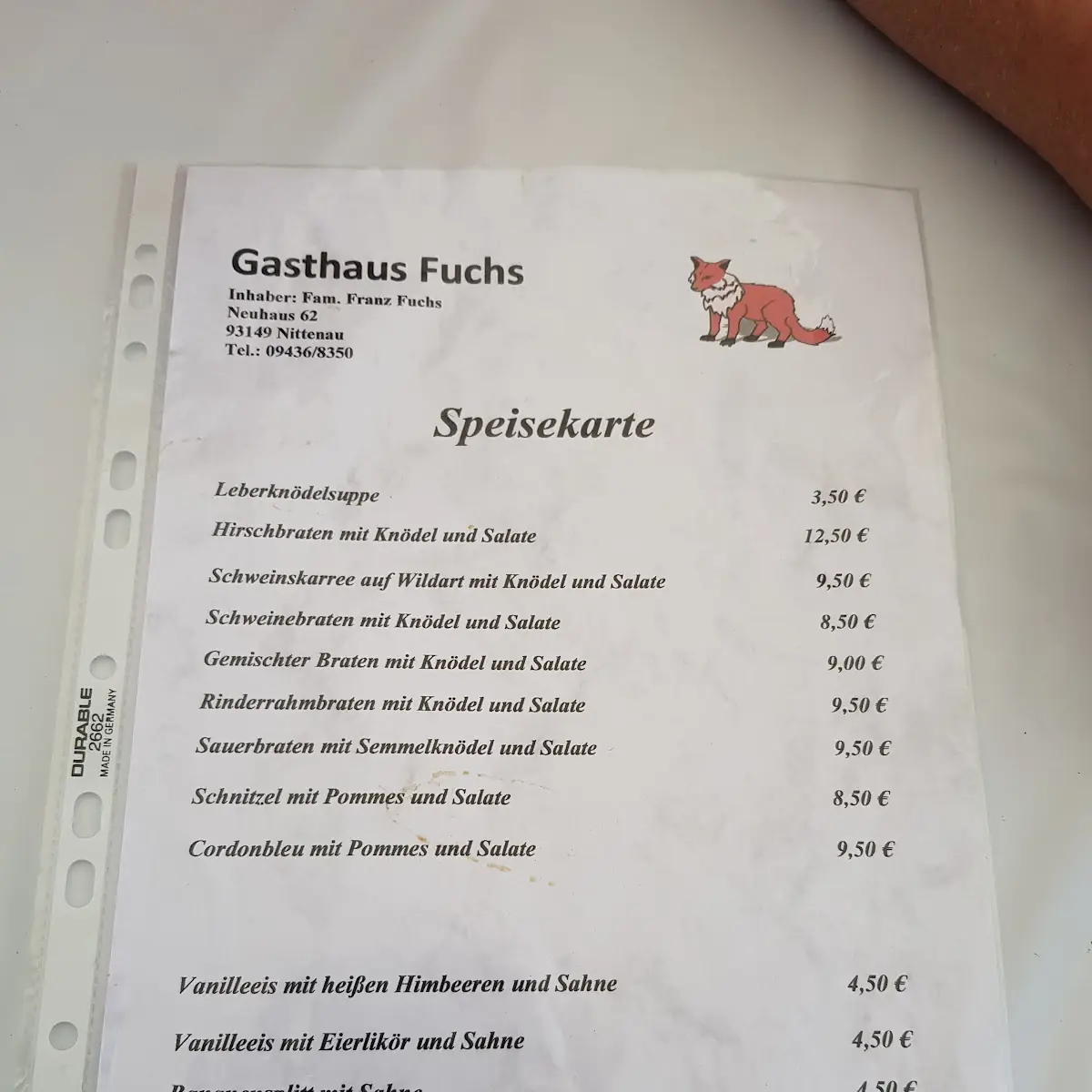 Speisekarte photo 8