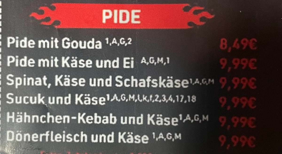 Speisekarte photo 10