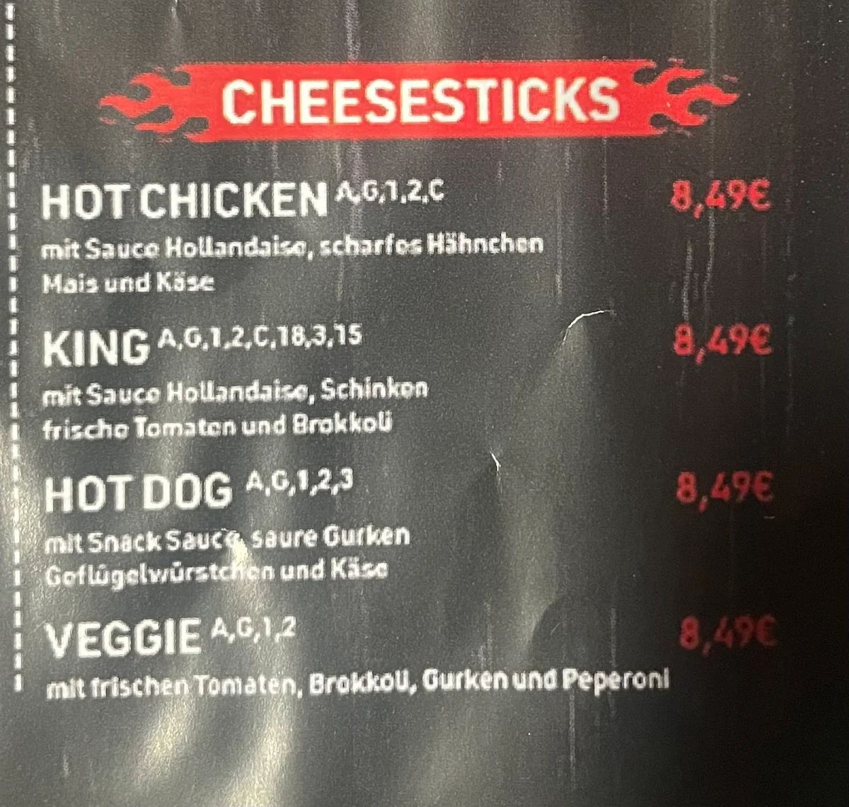 Speisekarte photo 9
