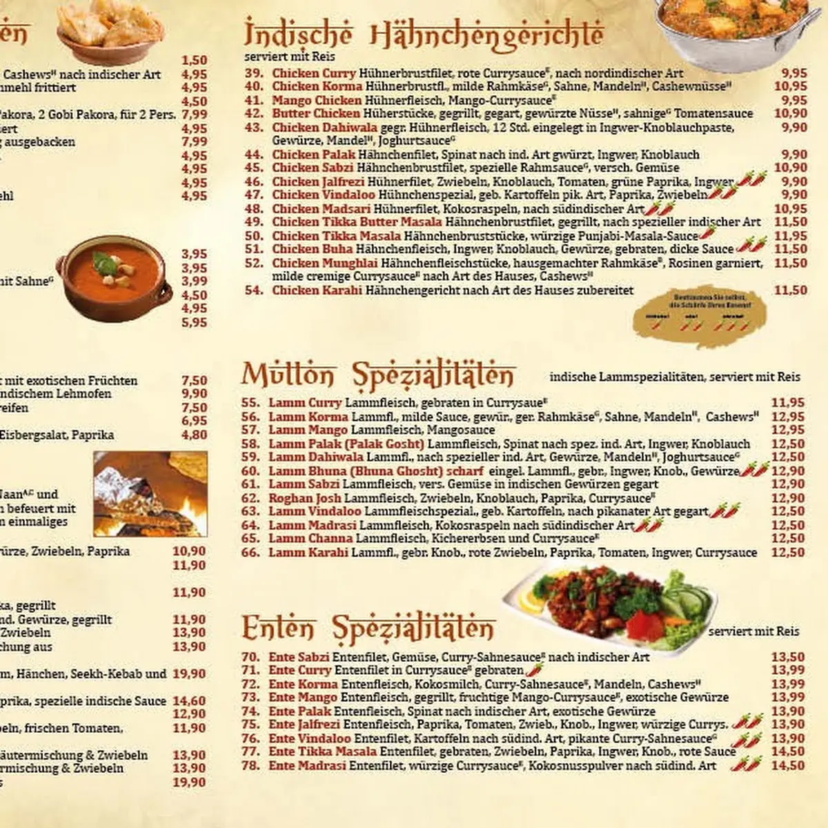 Speisekarte photo 1