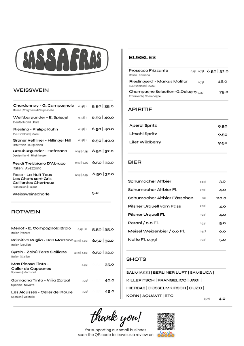 Speisekarte photo 2